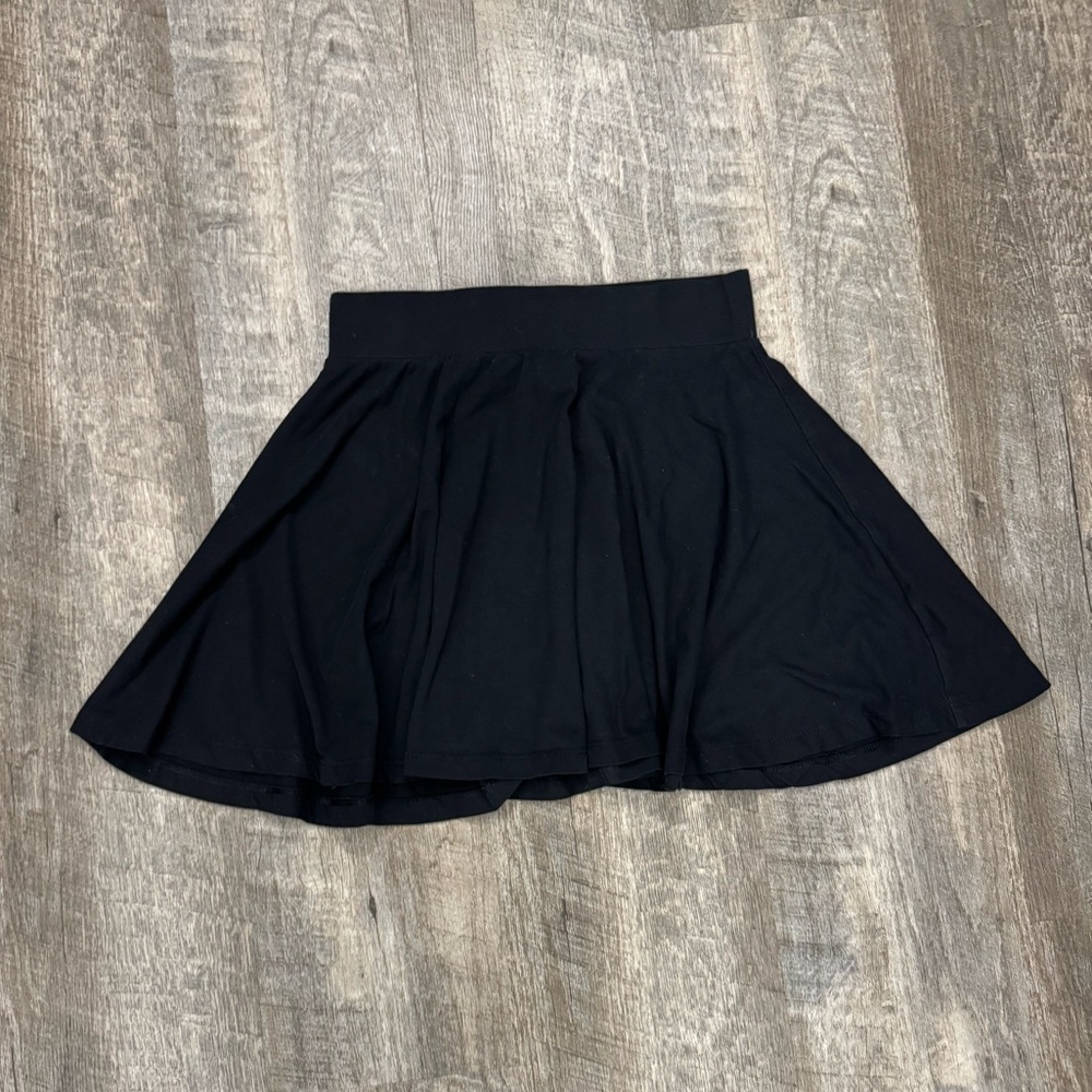 Tucker + Tate Girls Black Skater Circle Skirt Nordstrom Sz L 10/12